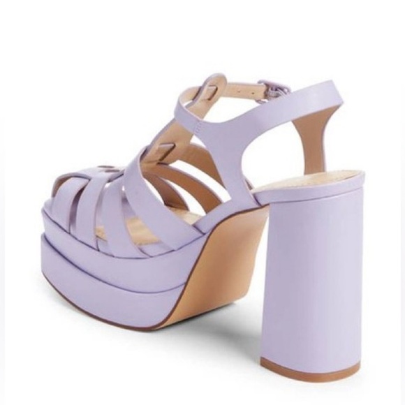 NEW! BP Purple Amaya Fisherman Platform Sandals - Size 10 - Picture 4 of 16